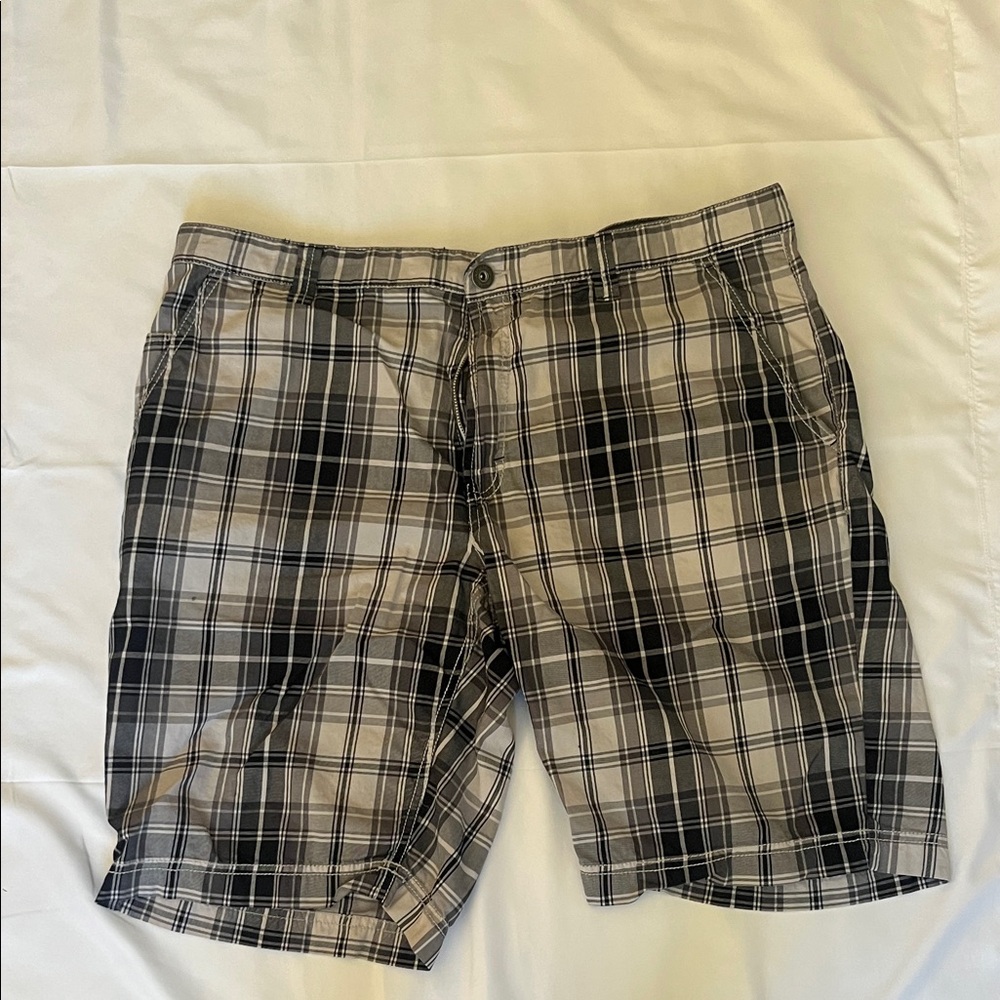 INC International Concepts Men's Plaid Shorts